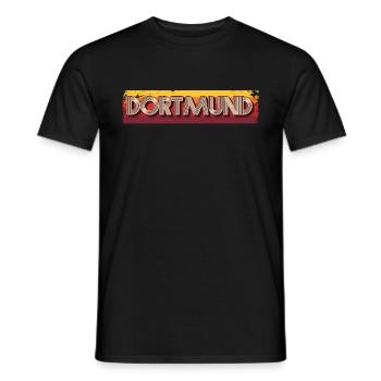 Dortmunderin Dortmunder Dortmund - Männer T-Shirt - Schwarz - Vorne - AI Model Male 178 light (178cm)
