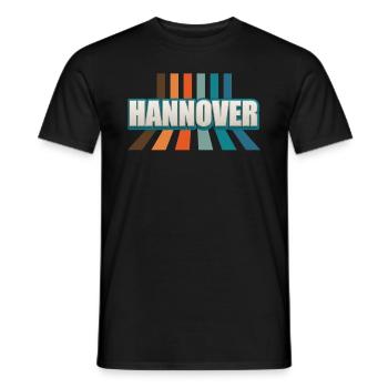Hannoveranerin Hannoveraner Hannover - Männer T-Shirt - Schwarz - Vorne - AI Model Male 178 light (178cm)