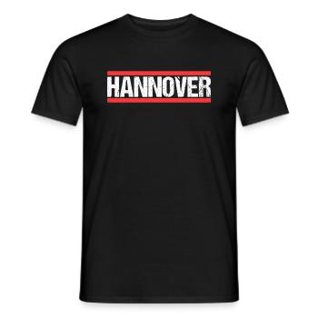 Hannoveranerin Hannoveraner Hannover - Männer T-Shirt - Schwarz - Vorne - AI Model Male 178 light (178cm)