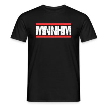 Mannheimerin Mannheimer Mannheim - Männer T-Shirt - Schwarz - Vorne - AI Model Male 178 light (178cm)
