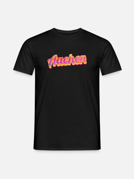 Aachenerin Aachener Aachen - Men's T-Shirt - black