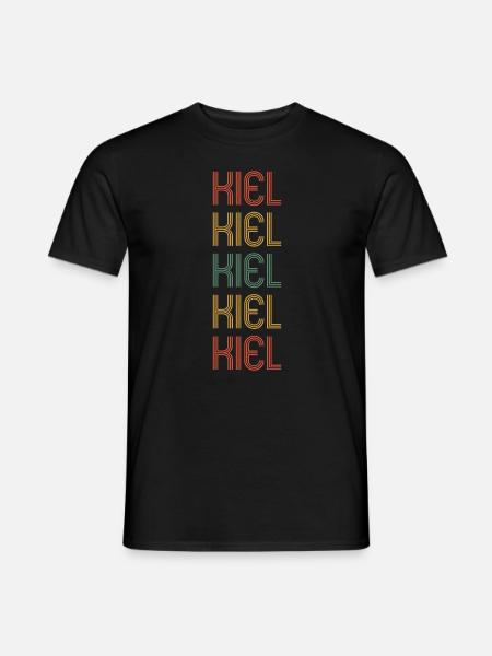 Kielerin Kieler Kiel - Men's T-Shirt - black