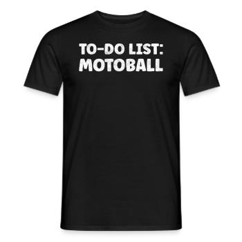 Drôle d’amateur de minigolf Citation Sport de golf miniature - T-shirt homme - noir - Devant - AI Model Male 178 light (178cm)