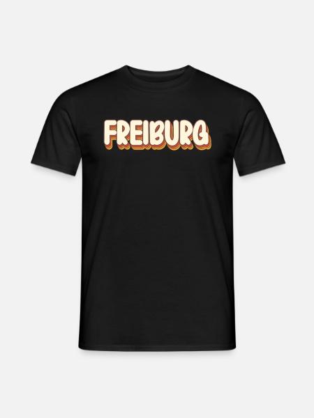 Freiburgerin Freiburger Freiburg - Men's T-Shirt - black