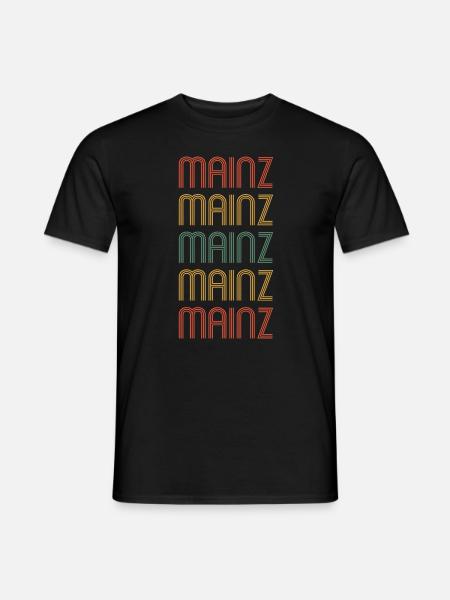 Mainzerin Mainzer Mayence - T-shirt homme - noir