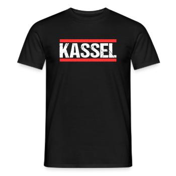 Kasselerin Kasseler Kassel - Männer T-Shirt - Schwarz - Vorne - AI Model Male 178 light (178cm)