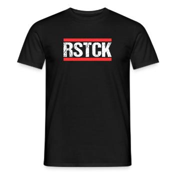 Rostockerin Rostocker Rostock - Männer T-Shirt - Schwarz - Vorne - AI Model Male 178 light (178cm)