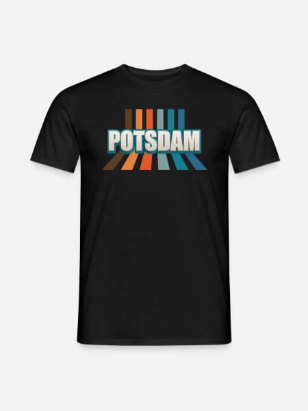 Potsdamer, Potsdamer Potsdam - Men's T-Shirt - black