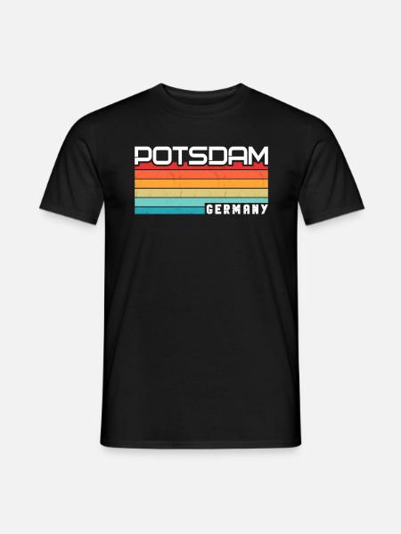 Potsdamer, Potsdamer Potsdam - Men's T-Shirt - black