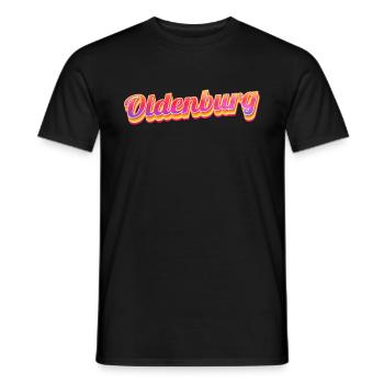 Oldenburgerin Oldenburger Oldenburg - Männer T-Shirt - Schwarz - Vorne - AI Model Male 178 light (178cm)