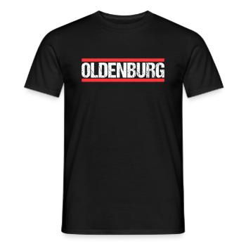 Oldenburgerin Oldenburger Oldenburg - Männer T-Shirt - Schwarz - Vorne - AI Model Male 178 light (178cm)