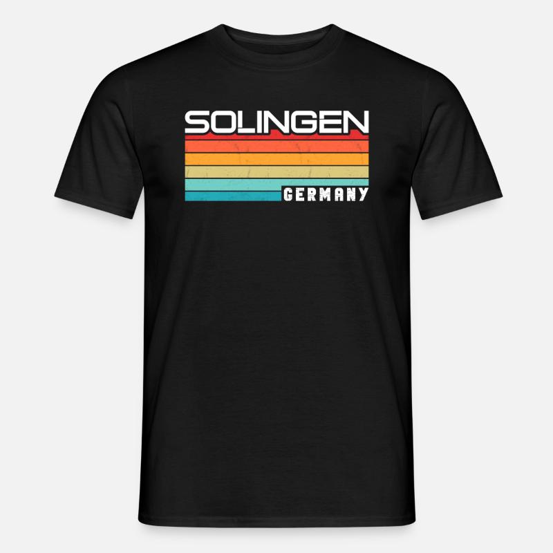 Solingerin Solinger Solingen - Men's T-Shirt - black