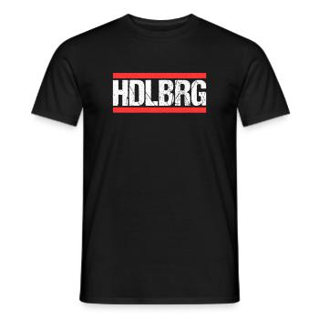 Heidelbergerin Heidelberger Heidelberg - Männer T-Shirt - Schwarz - Vorne - AI Model Male 178 light (178cm)