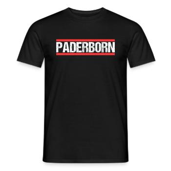 Paderbornerin Paderborner Paderborn - Männer T-Shirt - Schwarz - Vorne - AI Model Male 178 light (178cm)
