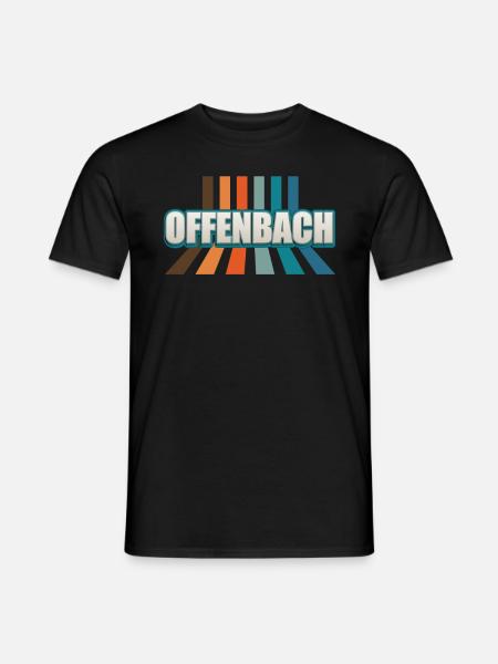 Offenbacherin Offenbacher Offenbach - Men's T-Shirt - black