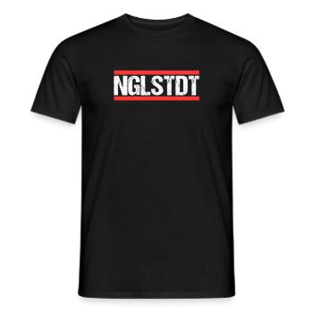 Ingolstädterin Ingolstädter Ingolstadt - Männer T-Shirt - Schwarz - Vorne - AI Model Male 178 light (178cm)