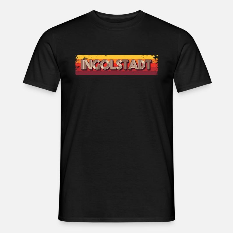 Ingolstädterin Ingolstädter Ingolstadt - Männer T-Shirt - Schwarz