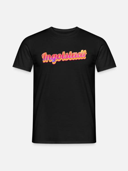 Ingolstädterin Ingolstädter Ingolstadt - Männer T-Shirt - Schwarz