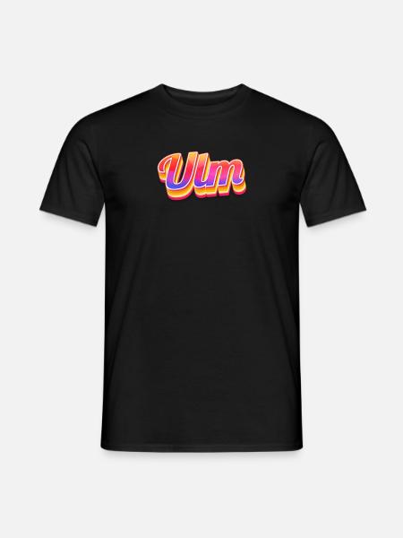 Ulmerin Ulmer Ulm - Men's T-Shirt - black