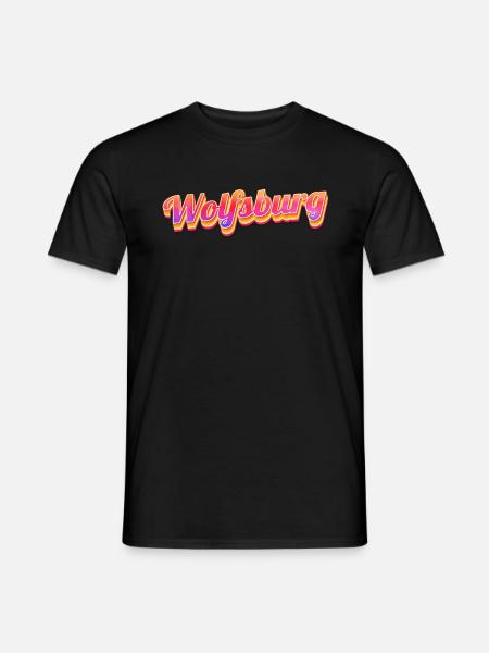 Wolfsburgerin Wolfsburger Wolfsburg - Männer T-Shirt - Schwarz