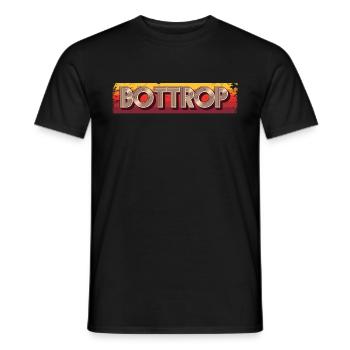 Bottroperin Bottroper Bottrop - Men's T-Shirt - black - Front - AI Model Male 178 light (178cm)