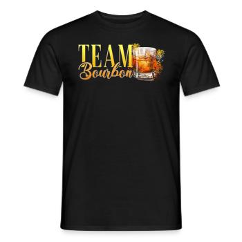 Équipe Bourbon Hen Party Barman - T-shirt homme - noir - Devant - AI Model Male 178 light (178cm)
