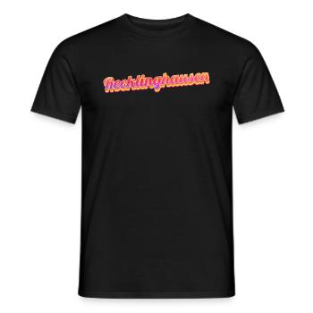 Recklinghausenerin Recklinghausener Recklinghausen - Männer T-Shirt - Schwarz - Vorne - AI Model Male 178 light (178cm)