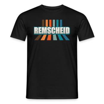Remscheiderin Remscheider Remscheid - T-shirt homme - noir - Devant - AI Model Male 178 light (178cm)