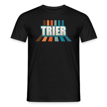 Triererin Trierer Trier - Männer T-Shirt - Schwarz - Vorne - AI Model Male 178 light (178cm)