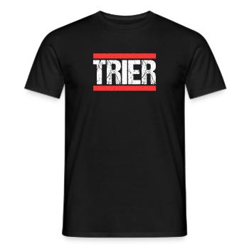 Triererin Trierer Trier - Männer T-Shirt - Schwarz - Vorne - AI Model Male 178 light (178cm)