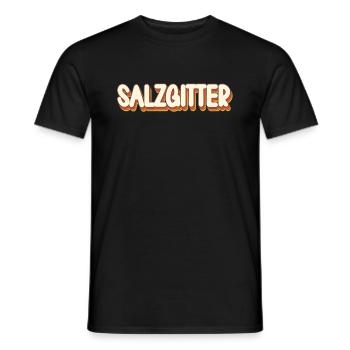 Salzgittererin Salzgitterer Salzgitter - Männer T-Shirt - Schwarz - Vorne - AI Model Male 178 light (178cm)