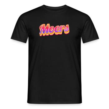 Moerserin Moerser Moers - Men's T-Shirt - black - Front - AI Model Male 178 light (178cm)