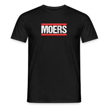Moerserin Moerser Moers - Men's T-Shirt - black - Front - AI Model Male 178 light (178cm)
