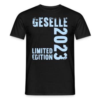 Geselle Gesellenprüfung bestanden Gesellen - Männer T-Shirt - Schwarz - Vorne - AI Model Male 178 light (178cm)