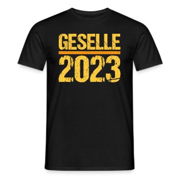 Geselle Gesellenprüfung bestanden Gesellen - Männer T-Shirt - Schwarz - Vorne - AI Model Male 178 light (178cm)