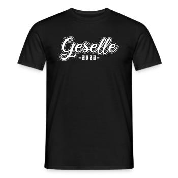Geselle Gesellenprüfung bestanden Gesellen - Männer T-Shirt - Schwarz - Vorne - AI Model Male 178 light (178cm)