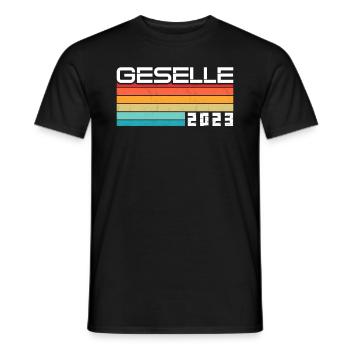 Geselle Gesellenprüfung bestanden Gesellen - Männer T-Shirt - Schwarz - Vorne - AI Model Male 178 light (178cm)