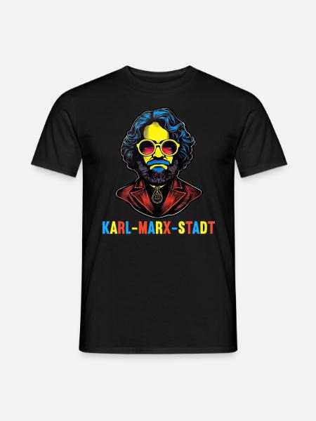 Kommunismus Links Marxismus Karl Marx - Männer T-Shirt - Schwarz