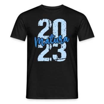 Matura Jeunes Filles Femmes et Hommes Matura 2023 - T-shirt homme - noir - Devant - AI Model Male 178 light (178cm)