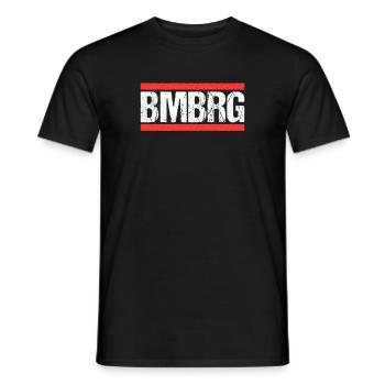 Bamberg Bambergerin Bamberger Stadt Bamberg - Männer T-Shirt - Schwarz - Vorne - AI Model Male 178 light (178cm)