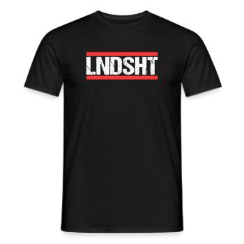 Landshuterin Landshuter Landshut - Männer T-Shirt - Schwarz - Vorne - AI Model Male 178 light (178cm)