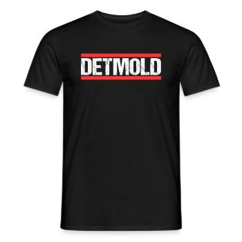 Detmolderin Detmolder Detmold - Männer T-Shirt - Schwarz - Vorne - AI Model Male 178 light (178cm)