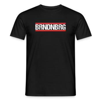 Brandenburgerin Brandenburger Brandenburg - Männer T-Shirt - Schwarz - Vorne - AI Model Male 178 light (178cm)