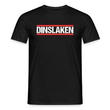 Dinslakenerin Dinslakener Dinslaken - Männer T-Shirt - Schwarz - Vorne - AI Model Male 178 light (178cm)