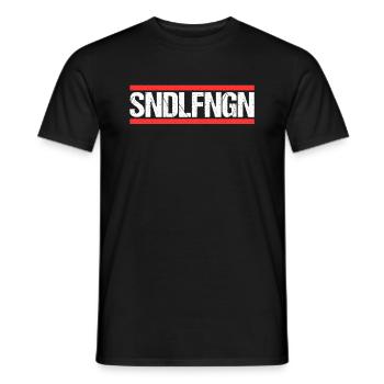 Sindelfingenerin Sindelfingener Sindelfingen - Männer T-Shirt - Schwarz - Vorne - AI Model Male 178 light (178cm)