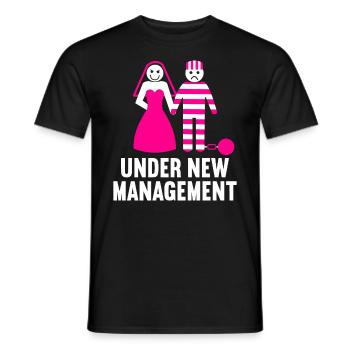 Bachelor party rumbling bachelor party - Men's T-Shirt - black - Front - AI Model Male 178 light (178cm)