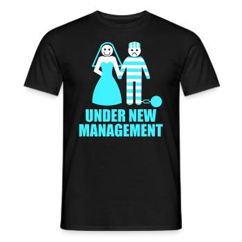 Bachelor party rumbling bachelor party - Men's T-Shirt - black - Front - AI Model Male 178 light (178cm)