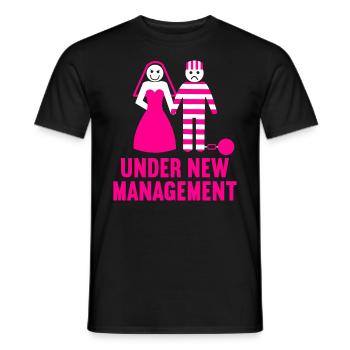 Bachelor party rumbling bachelor party - Men's T-Shirt - black - Front - AI Model Male 178 light (178cm)