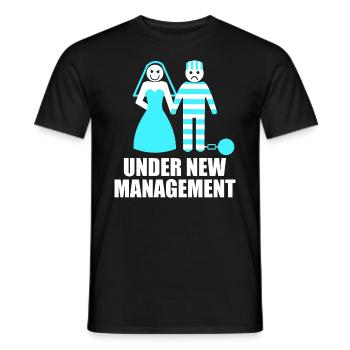 Bachelor party rumbling bachelor party - Men's T-Shirt - black - Front - AI Model Male 178 light (178cm)