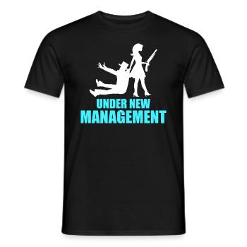 Bachelor party rumbling bachelor party - Men's T-Shirt - black - Front - AI Model Male 178 light (178cm)